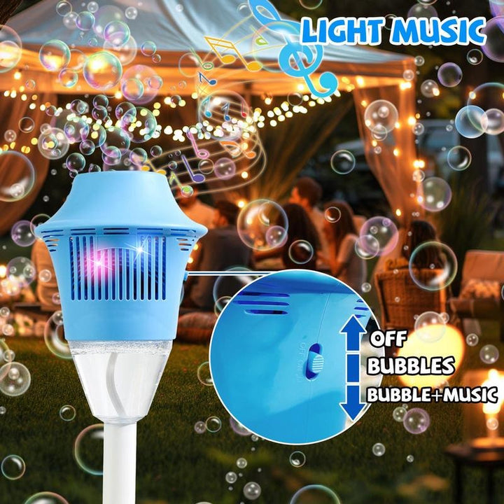 Automatic Bubble Maker with Adjustable Stand and 20000 Bubbles Per Minute