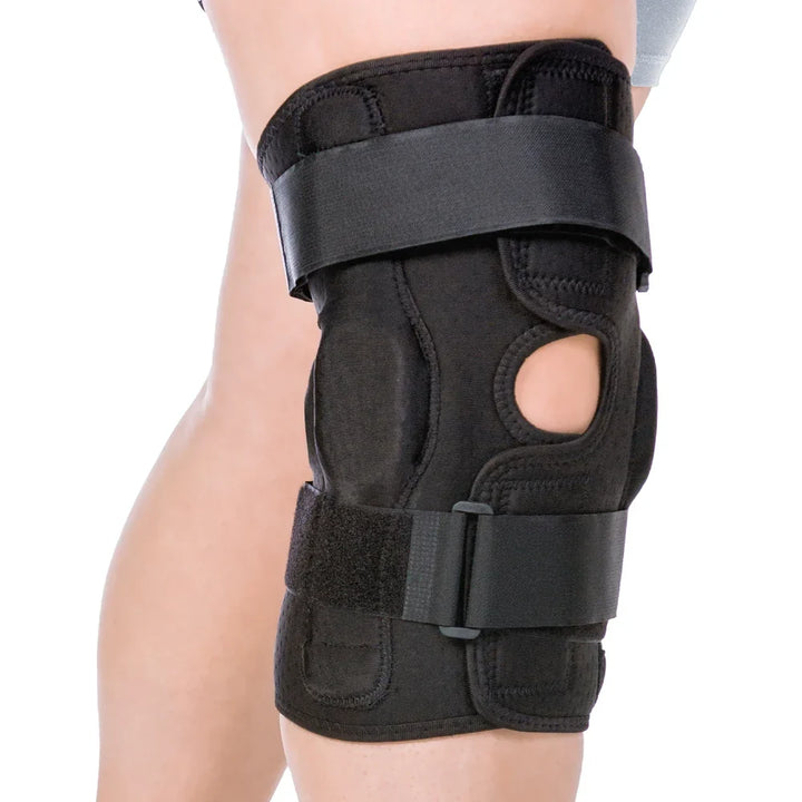 Adjustable Knee Support with Stabilizers