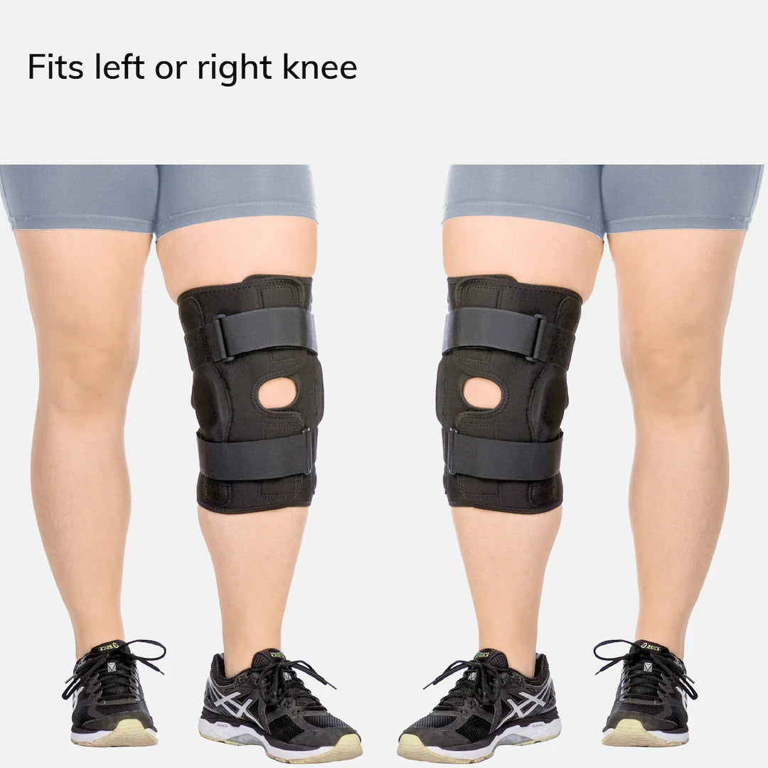 Adjustable Knee Support with Stabilizers