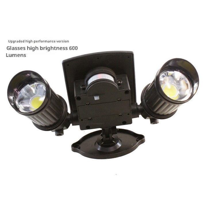 Solar Outdoor Security Floodlight with Motion Sensor