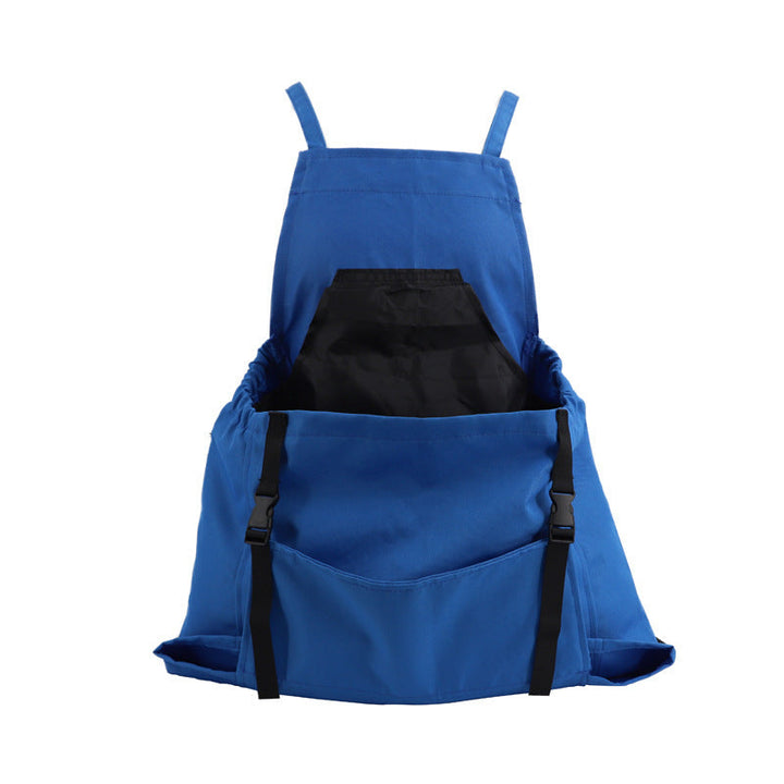 Garden Apron with Oxford Fabric and Dual Pockets, Water Resistant