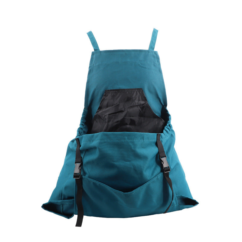 Garden Apron with Oxford Fabric and Dual Pockets, Water Resistant