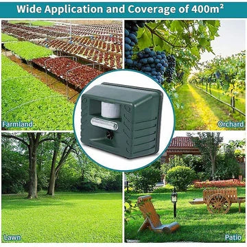 Woodpecker Ultrasonic Repeller for Effective Bird Control, Get Rid of Woodpeckers