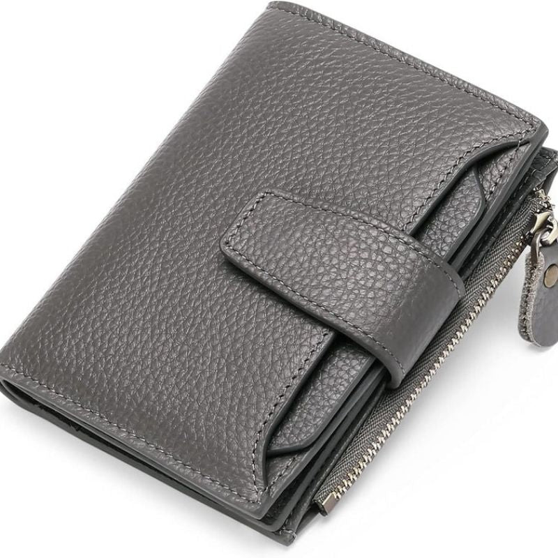 Multi-Pocket Wallet with RFID Blocking and Detachable ID Windows