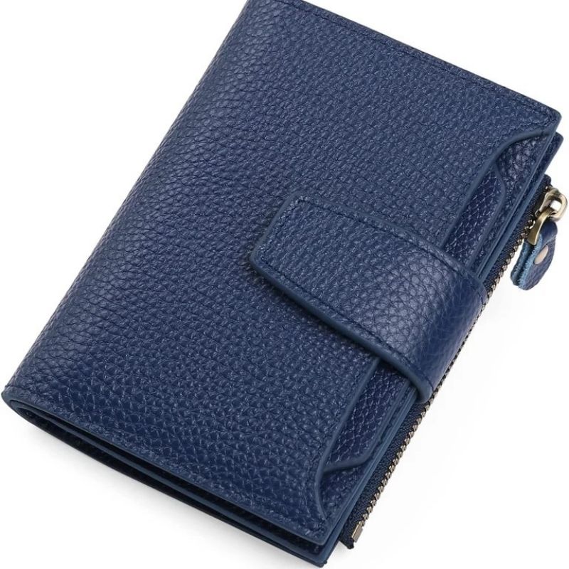 Multi-Pocket Wallet with RFID Blocking and Detachable ID Windows