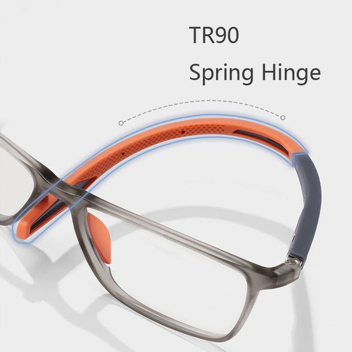 Progressive Titanium Glasses with Blue Light Blocking and Scratch Resistant Coating
