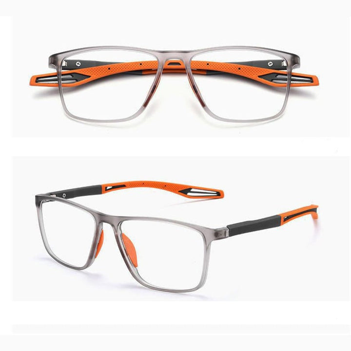 Progressive Titanium Glasses with Blue Light Blocking and Scratch Resistant Coating