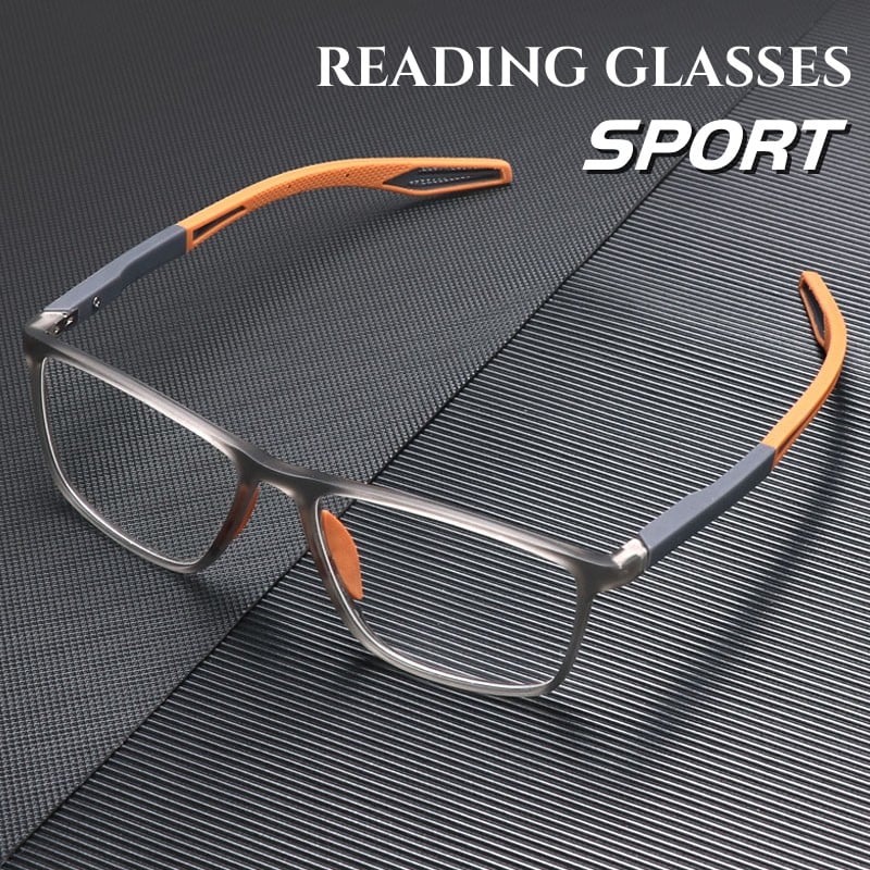 Progressive Titanium Glasses with Blue Light Blocking and Scratch Resistant Coating