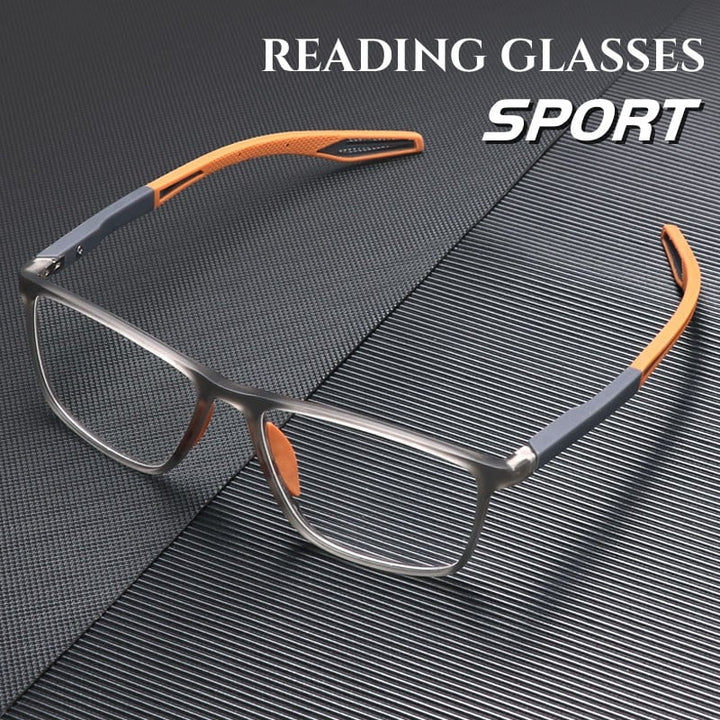 Progressive Titanium Glasses with Blue Light Blocking and Scratch Resistant Coating