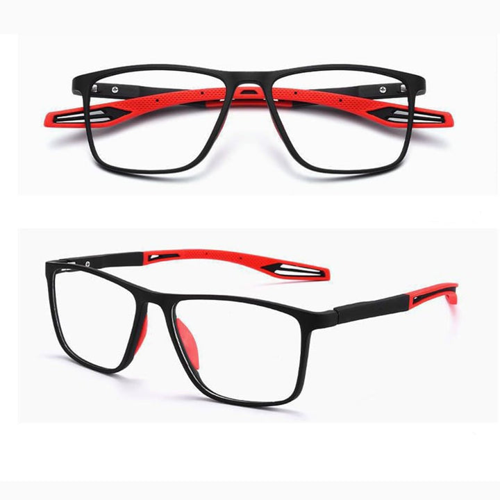 Progressive Titanium Glasses with Blue Light Blocking and Scratch Resistant Coating