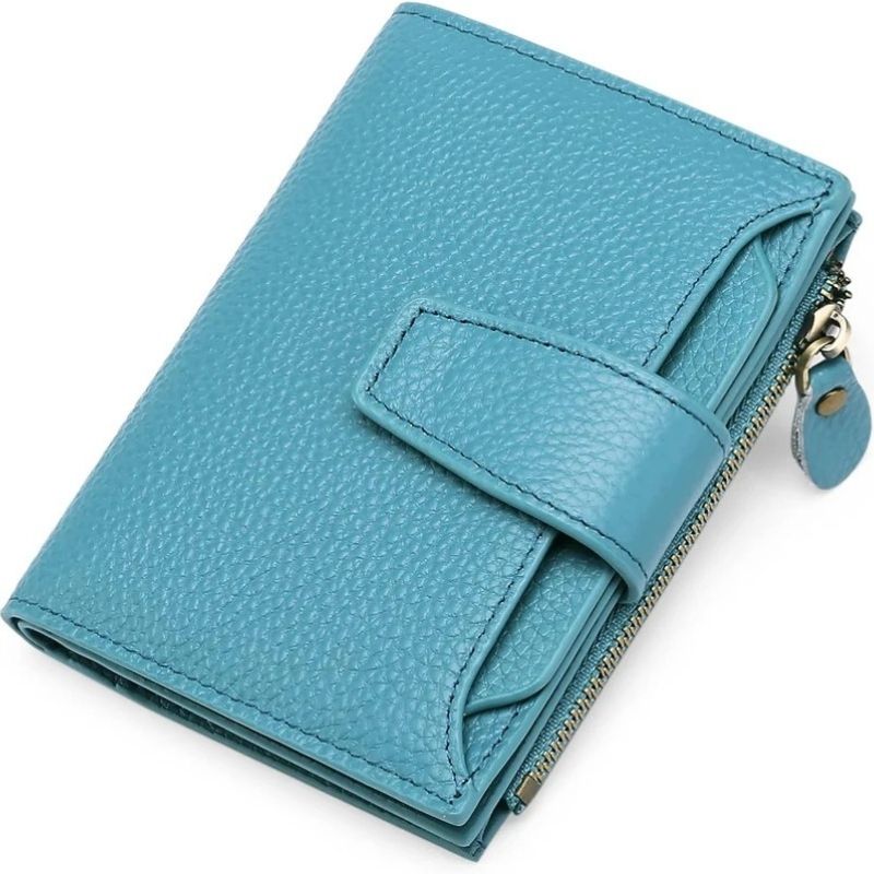 Multi-Pocket Wallet with RFID Blocking and Detachable ID Windows