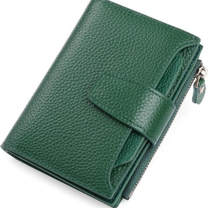 Multi-Pocket Wallet with RFID Blocking and Detachable ID Windows