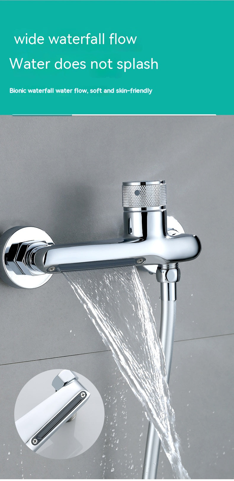 Handheld Filter Shower Head Set with Hose and Wall Holder