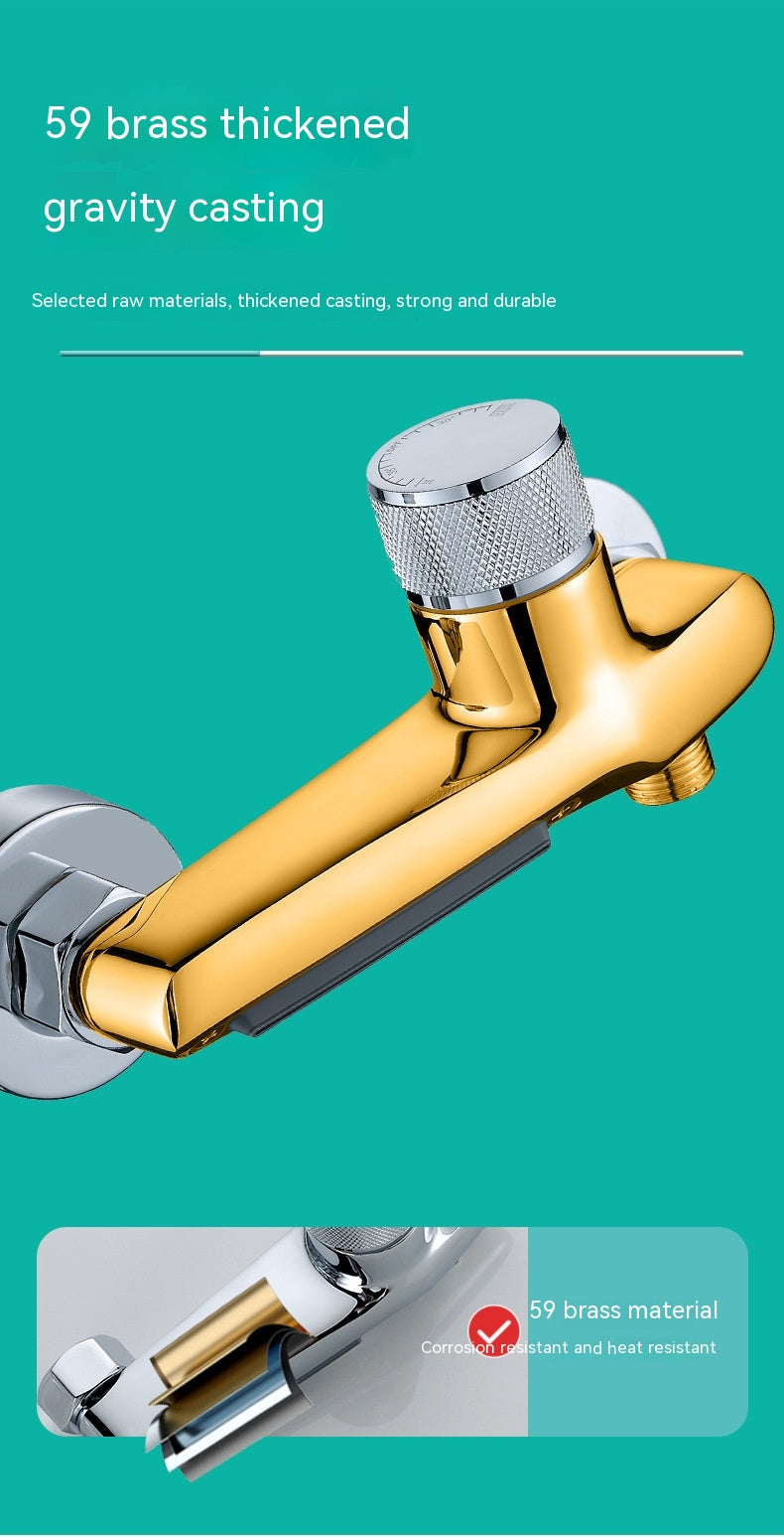 Handheld Filter Shower Head Set with Hose and Wall Holder