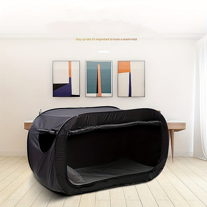 Foldable Tent Bed with Full Zipper Closure and Mesh Ventilation, Water Repellent