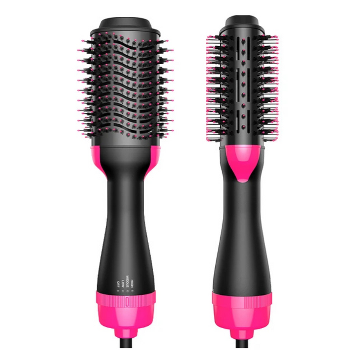 Hot Air Styling Brush with Ionic Technology and Three Heat Settings