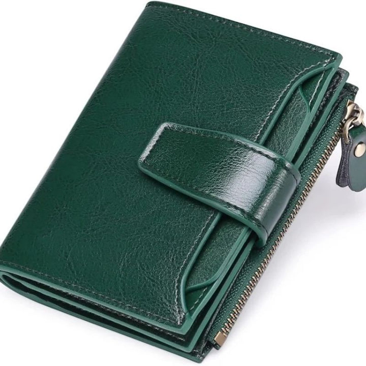 Multi-Pocket Wallet with RFID Blocking and Detachable ID Windows