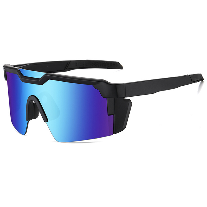 Photochromic Sports Sunglasses with Wraparound Frame and UV Protection, Unisex
