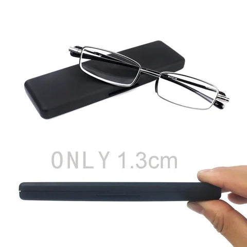 Compact Mens and Ladies Folding Reading Glasses