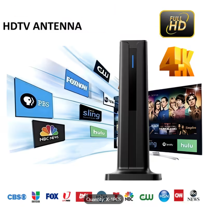 Digital TV Antenna with Over the Air Reception and HD Support for Local Channels
