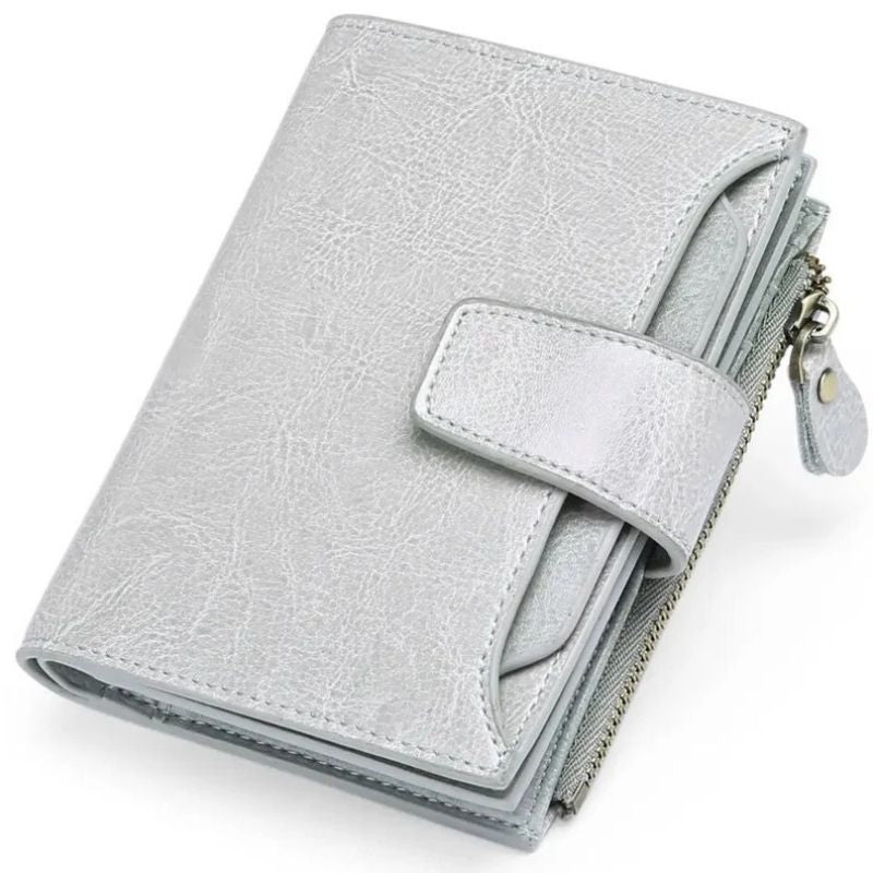Multi-Pocket Wallet with RFID Blocking and Detachable ID Windows