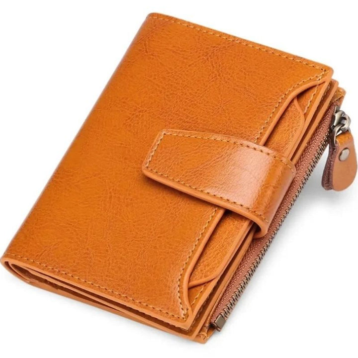 Multi-Pocket Wallet with RFID Blocking and Detachable ID Windows