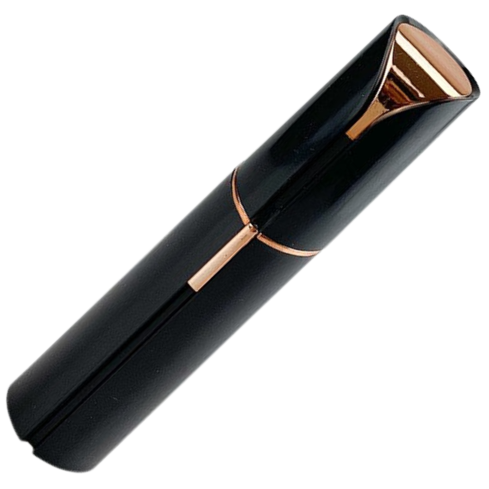 Facial Hair Trimmer with LED Light and Detachable Head, Battery Powered