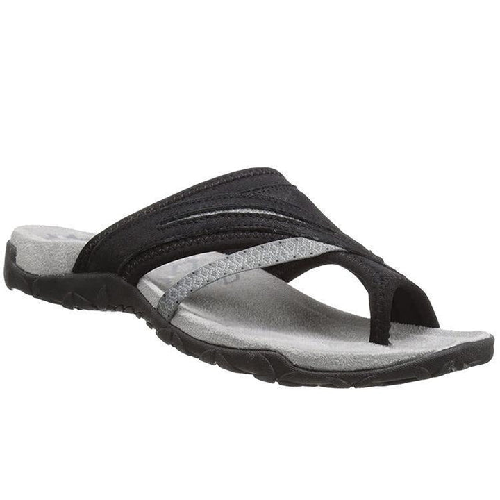 Orthopaedic Womens Sandals with Memory Foam Insole and Arch Support, Non-Slip Outsole
