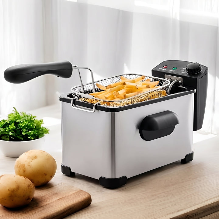 2L Electric Deep Fryer with Adjustable Temperature Control