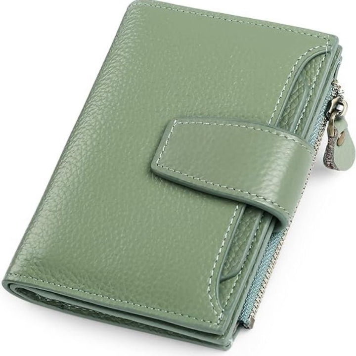 Multi-Pocket Wallet with RFID Blocking and Detachable ID Windows