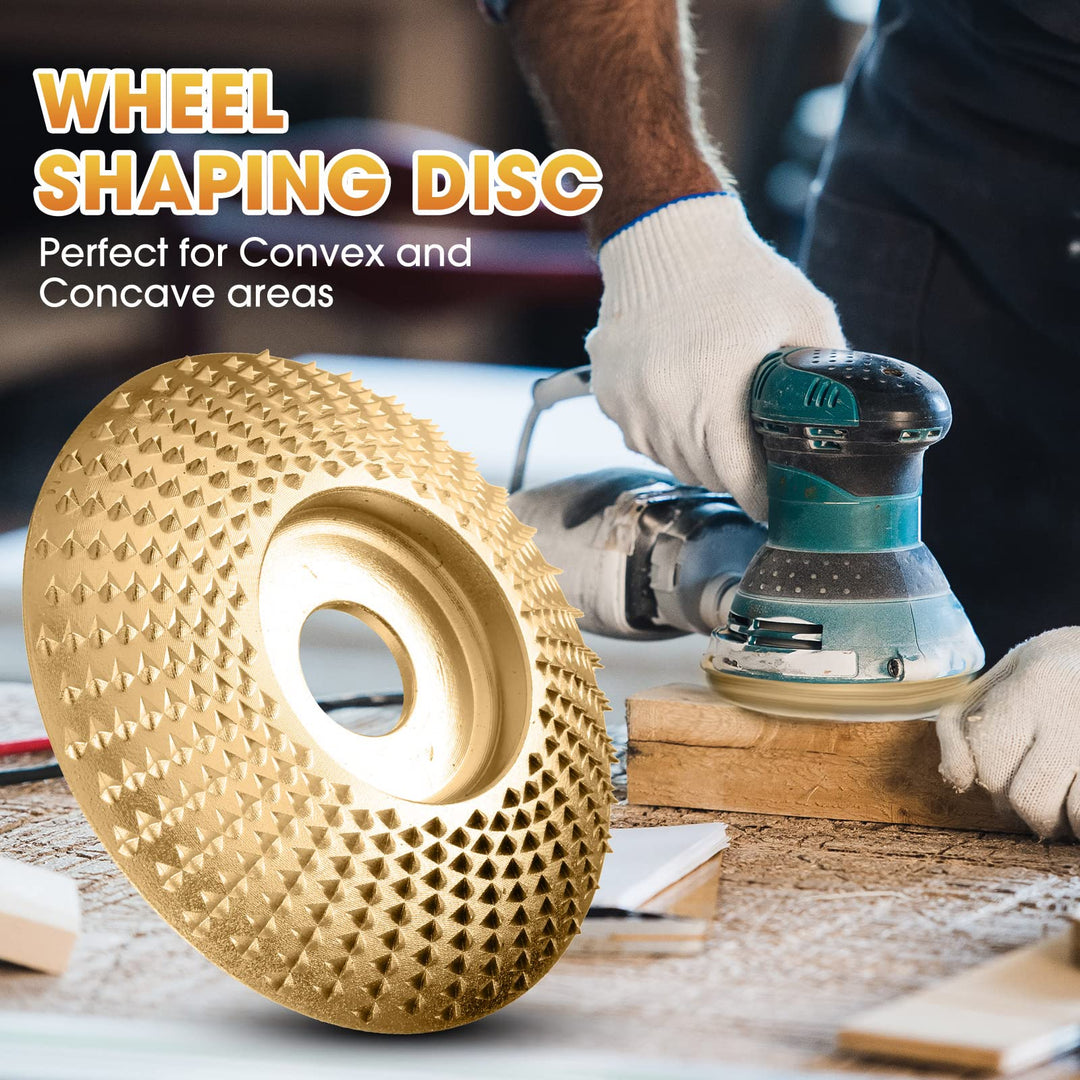 Tungsten Carbide Grinding Disc Set with Three Shapes for Angle Grinder
