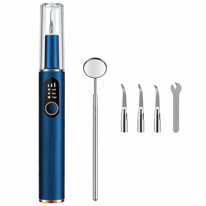 Electric Teeth Cleaning Tool with LED Light and LCD Display