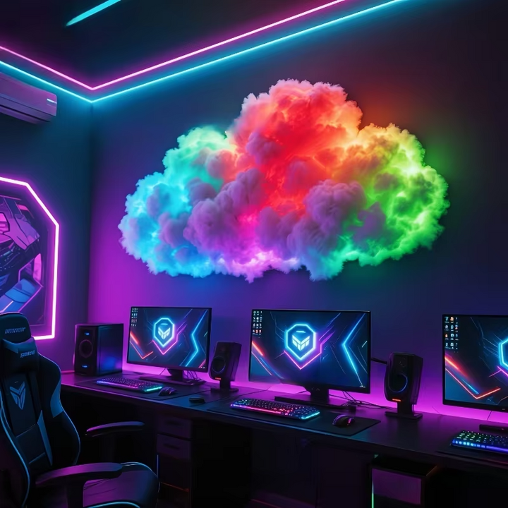 3D Big Cloud Lightning Light Kit for Adults and Kids