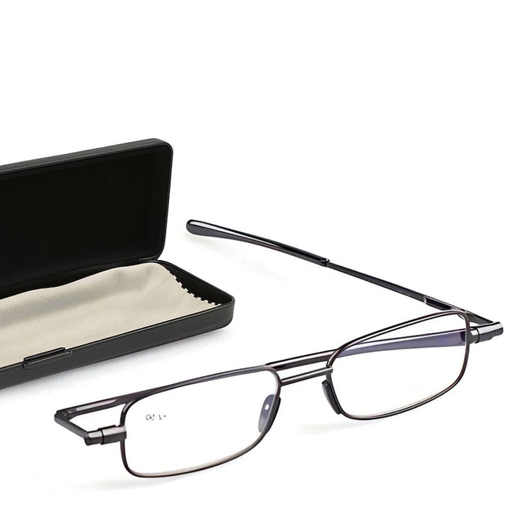 Compact Mens and Ladies Folding Reading Glasses