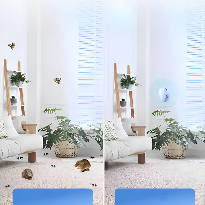 Plug In Ultrasonic Pest Repeller with Sound Wave Technology for Multiple Pests