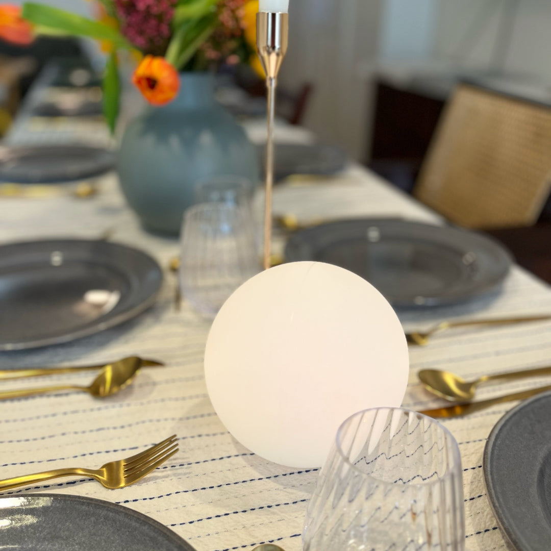 colour Changing LED Orb Lamp with Remote Control and IP65 Weather Rating