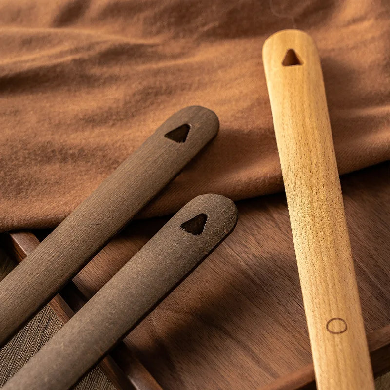 Extra Long Shoe Horn with Smooth Curved Surface and Comfortable Grip Handle