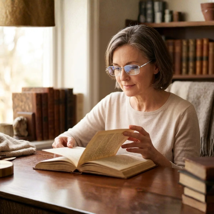 Progressive Reading Glasses with Blue Light Filter and Anti Glare Coating