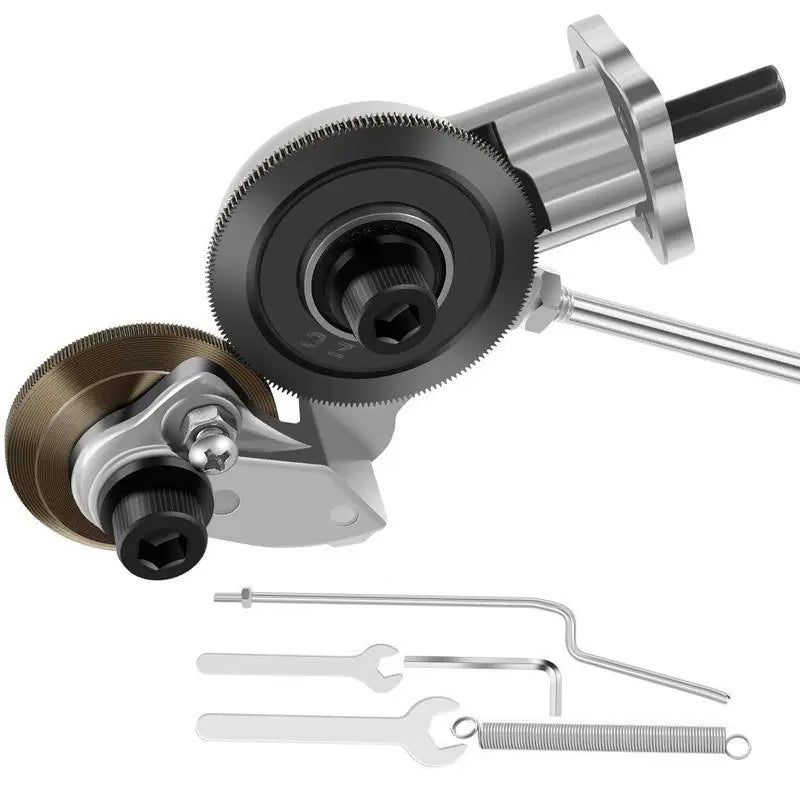 Drill Attachment Metal Cutter with Plate, Shears and Nibbler Heads