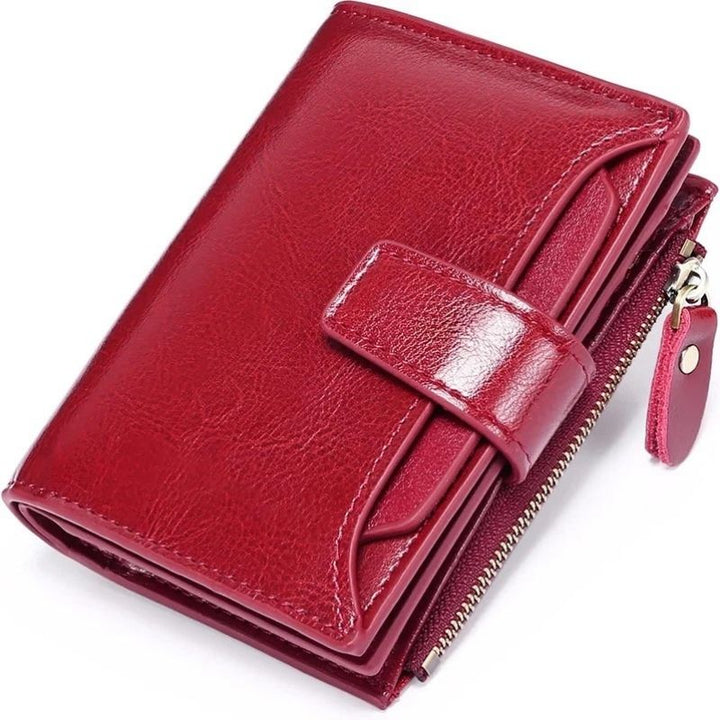 Multi-Pocket Wallet with RFID Blocking and Detachable ID Windows