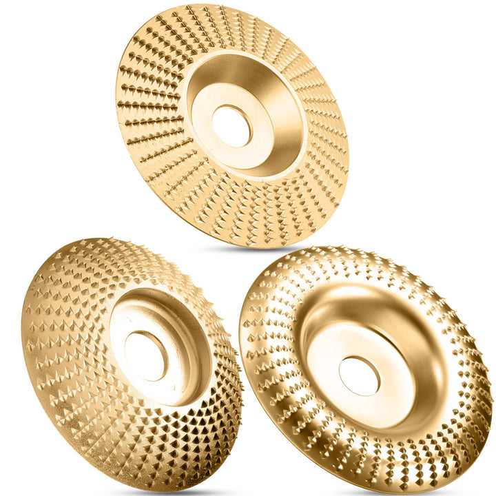 Tungsten Carbide Grinding Disc Set with Three Shapes for Angle Grinder
