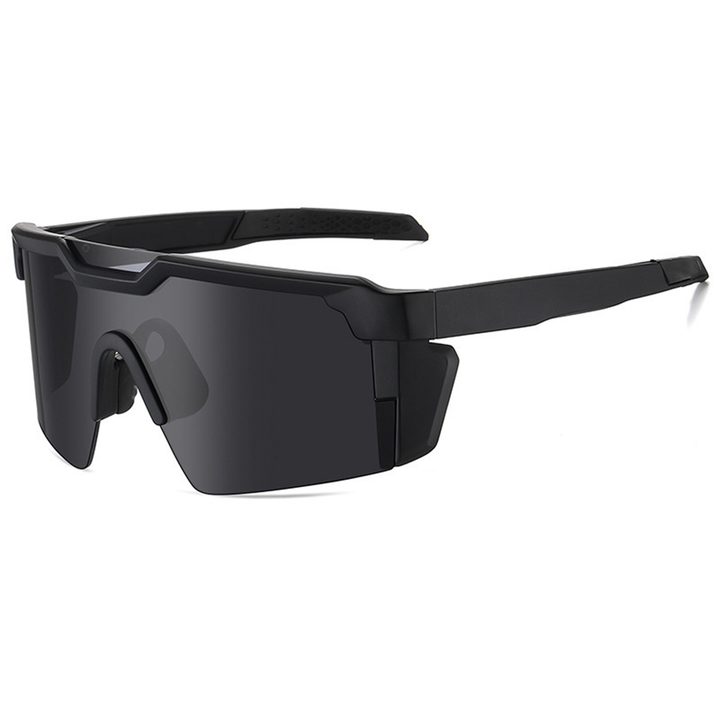 Photochromic Sports Sunglasses with Wraparound Frame and UV Protection, Unisex