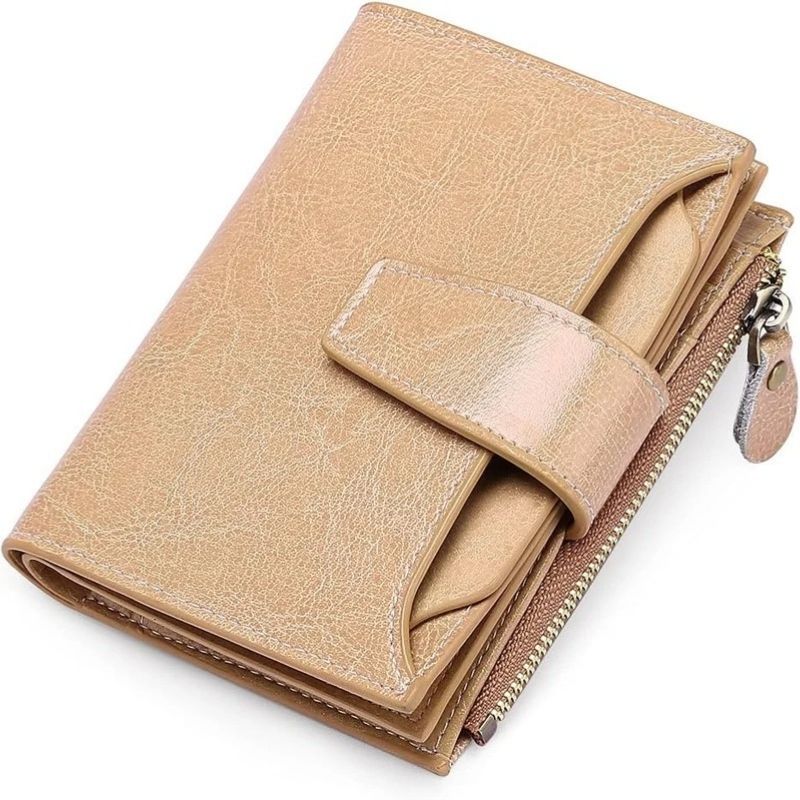 Multi-Pocket Wallet with RFID Blocking and Detachable ID Windows