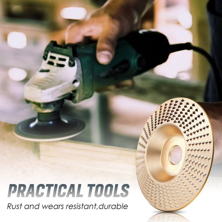 Tungsten Carbide Grinding Disc Set with Three Shapes for Angle Grinder