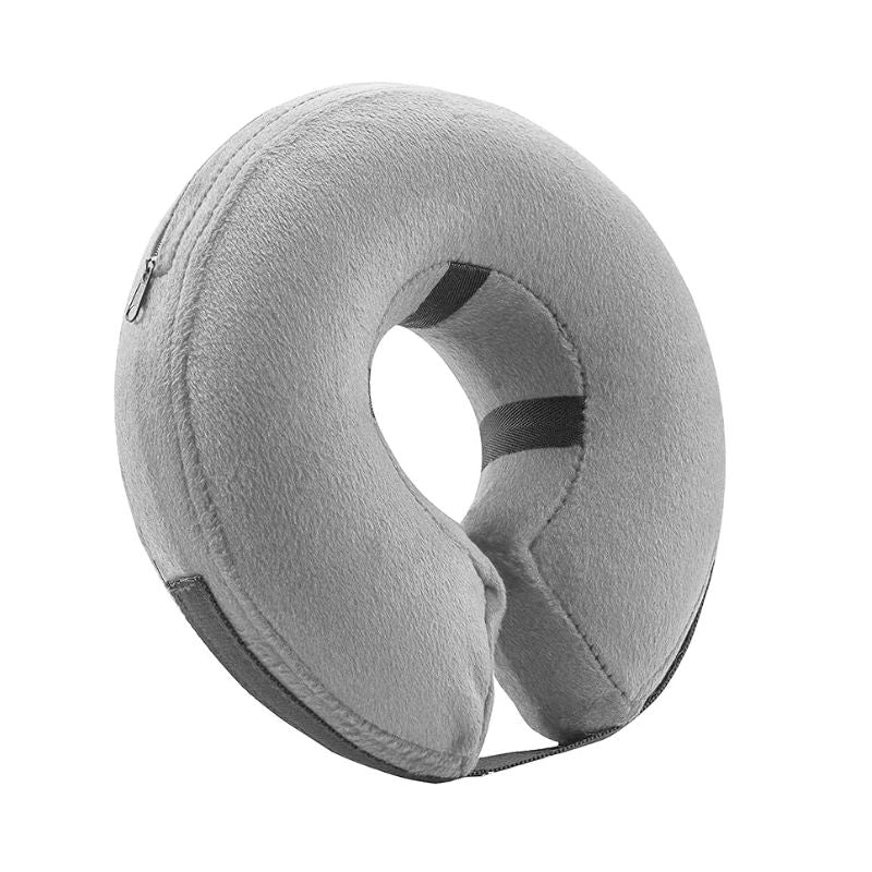 Pet Recovery Collar with Inner Loop and Adjustable Air Pressure, Large