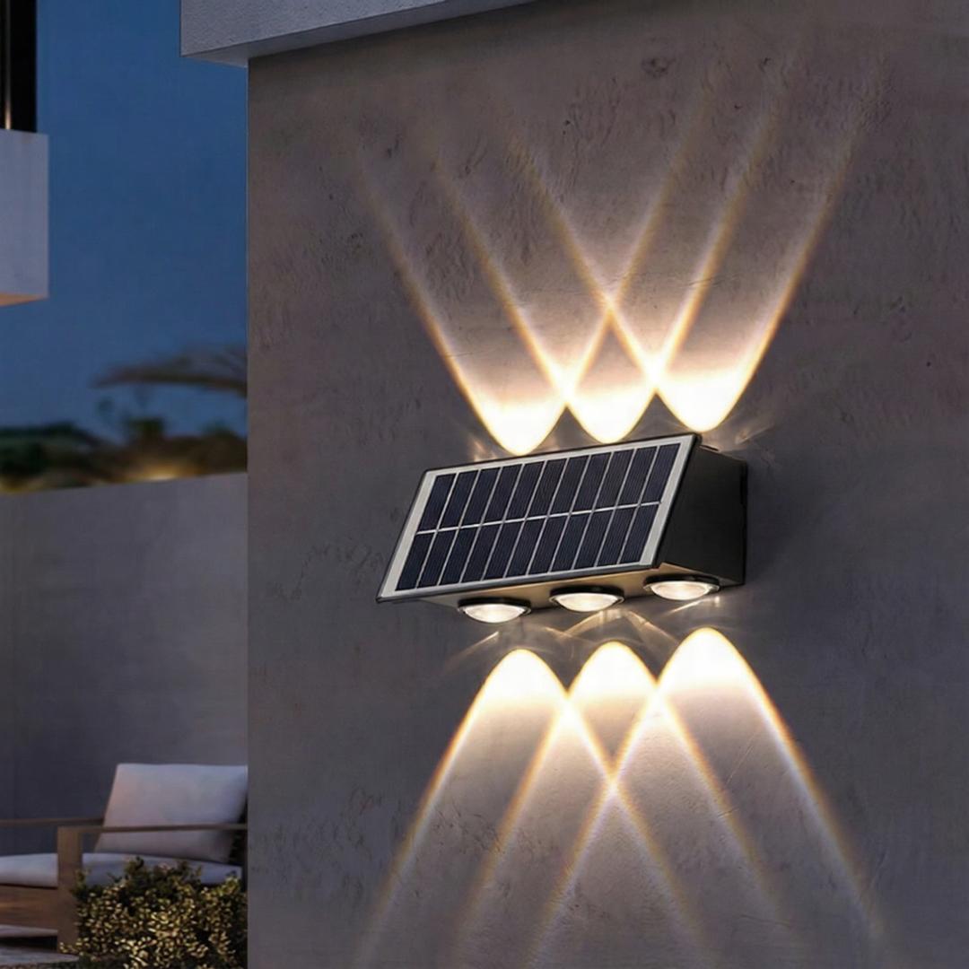 Outdoor Solar Wall Lighting Waterproof with Sensor