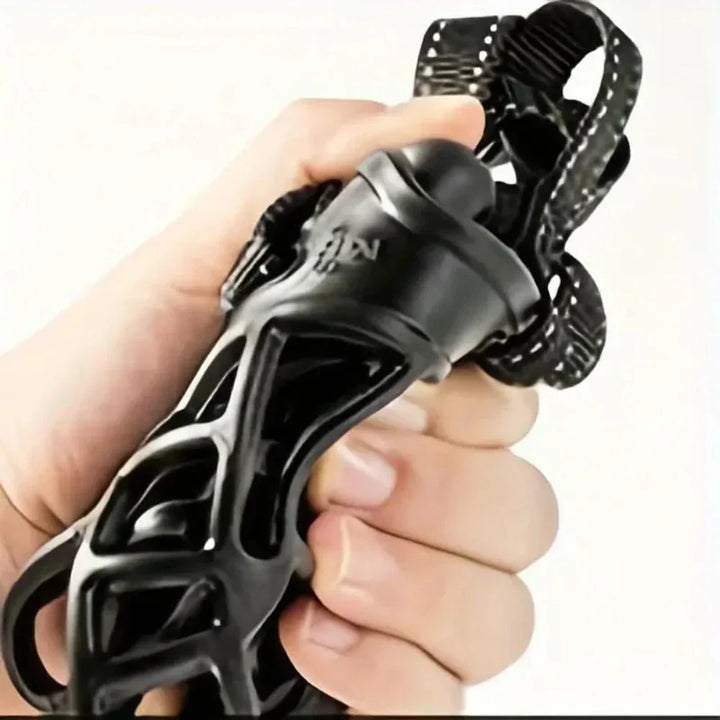 Adjustable Dog Muzzle with Breathable Mesh and Multiple Straps, Six Sizes
