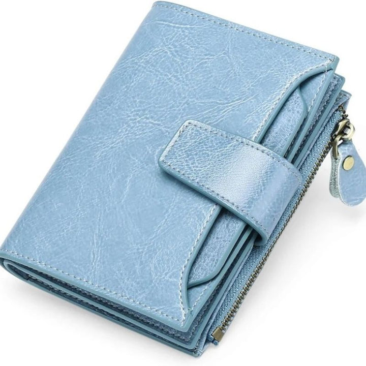 Multi-Pocket Wallet with RFID Blocking and Detachable ID Windows