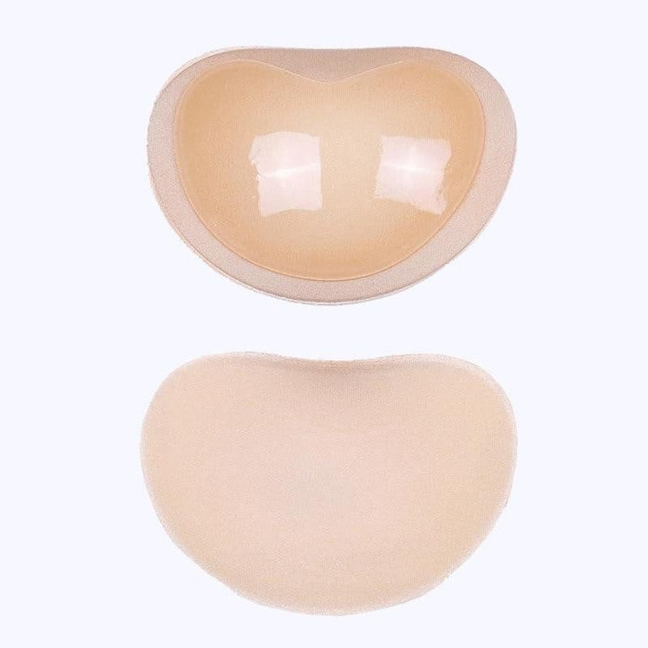 Bikini Insert Pads with Silicone Adhesive Backing and Molded Shape