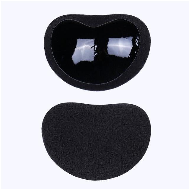 Bikini Insert Pads with Silicone Adhesive Backing and Molded Shape